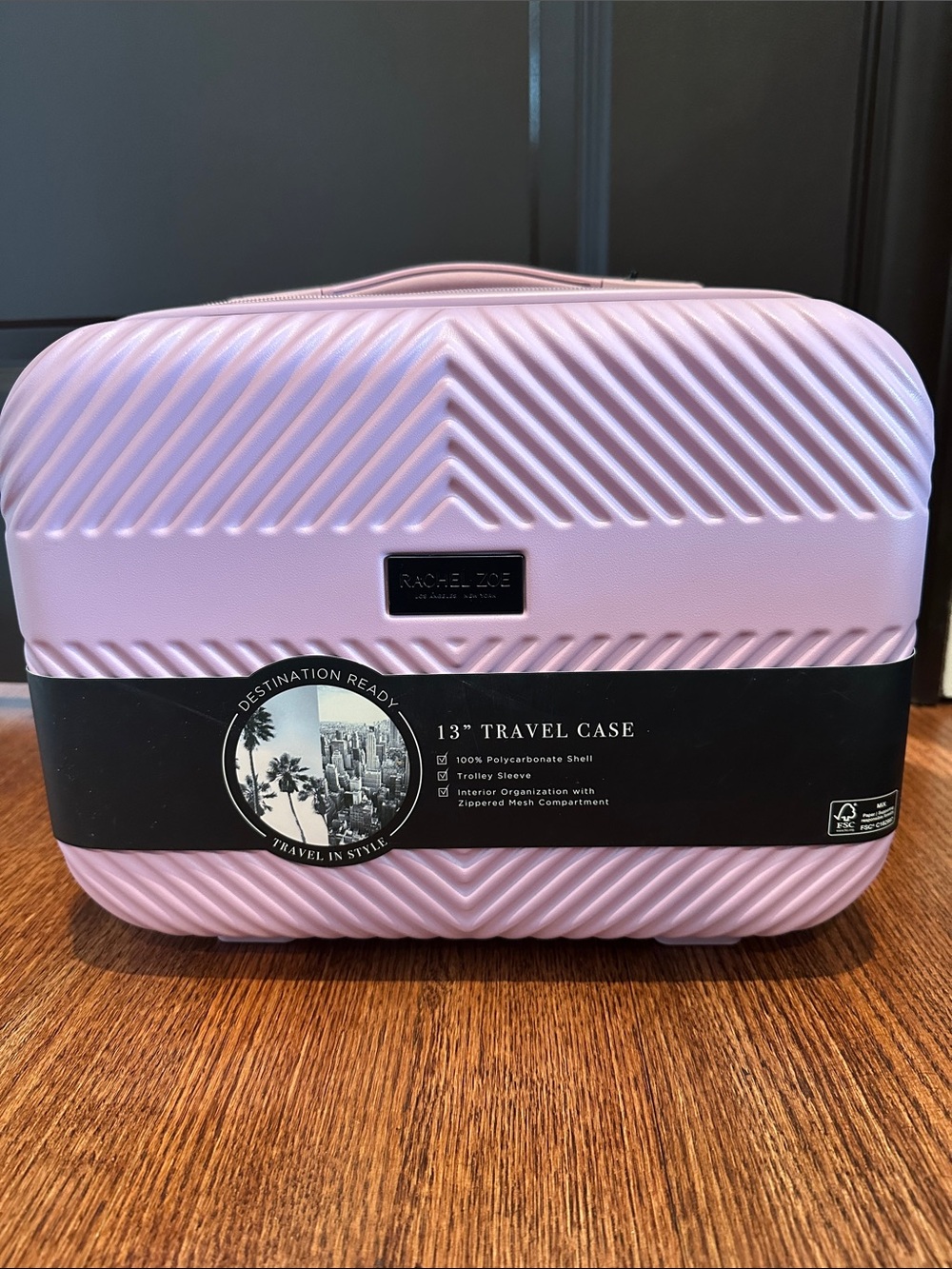 Mini Rachel Zoe Lilac 13" Travel Case